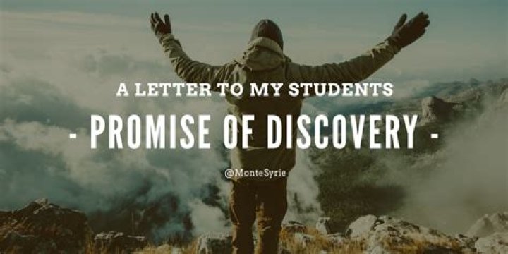 A Promise Of Discovery And Inspiration