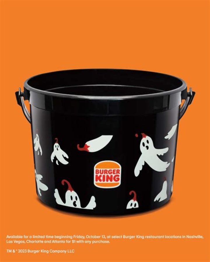 Burger King Halloween Buckets, Unveiled!