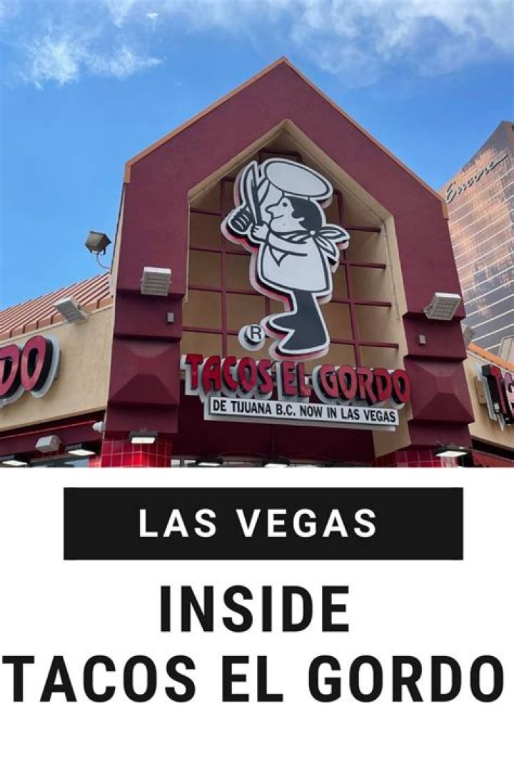 Discover The Irresistible Flavors Of Las Vegas Tacos El Gordo